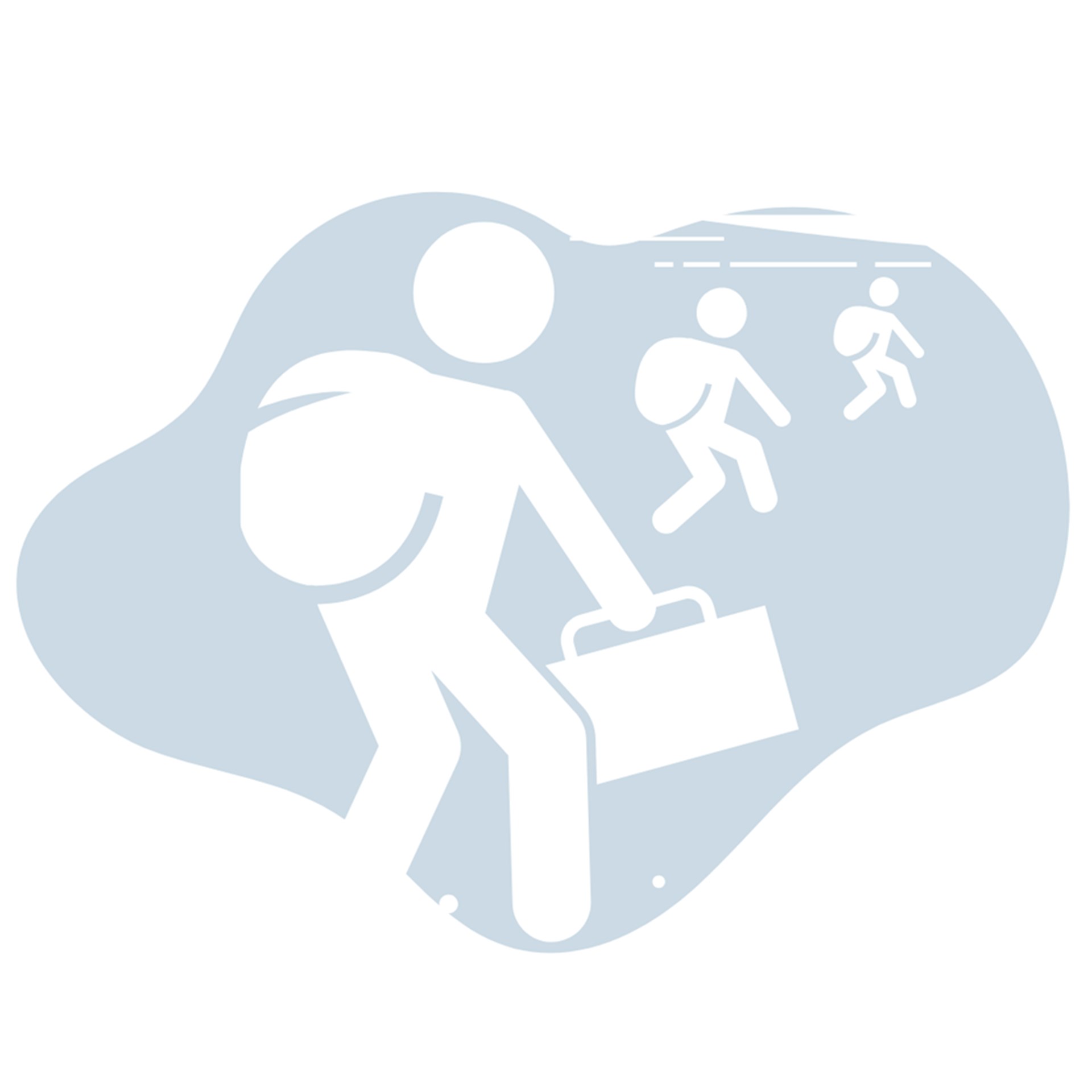 Das Bild zeigt den Text: „Integration wird zum Millionen-Gewinn, vorausgesetzt …“. Am rechten Rand steht vertikal das Wort „caritas“ in einer hellen Schrift.