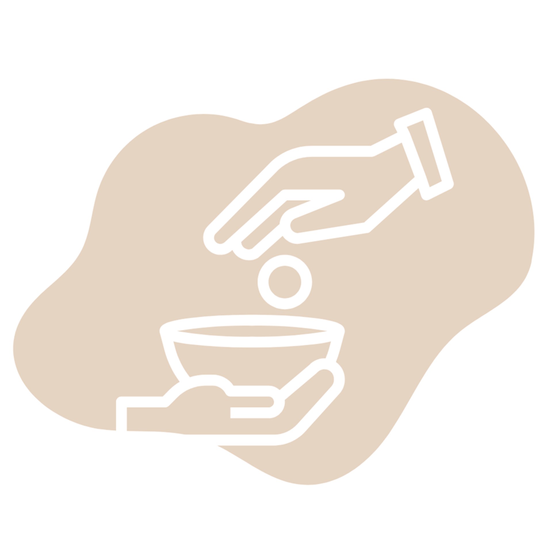 Das Bild zeigt den Text:  „Bürgergeld ist eine Investition mit enormer Rendite …“  Am rechten Rand steht vertikal das Wort „caritas“ in einer hellen Schrift. 